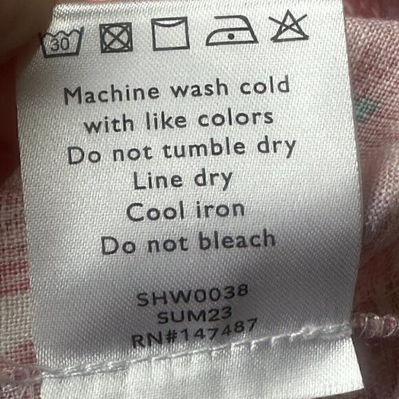 NWOT - Draper James Women's Woven Pull on Shorts in Lily Floral - Size Large - Picture 10 of 10